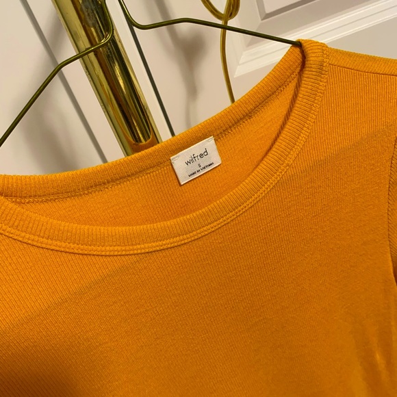 Wilfred t shirt yellow size small - Picture 2 of 3